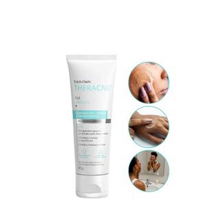 Gel Esfoliante Facial Theracne 80g TheraSkin Reduz Espinha