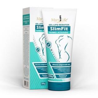 Gel Lipo Redutor De Medidas Slimfit 150g Termoativado Anti Celulite Mary Life