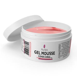 Gel Mousse Cover Coral Muy Biela 24g