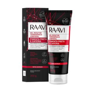Gel Raavi Redutor Termogênico Pimenta Preta 200g