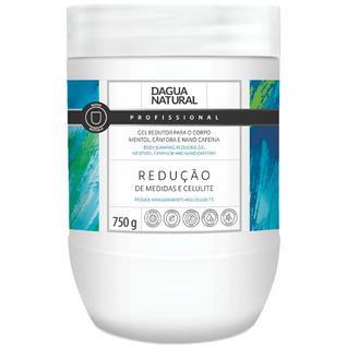 Gel Redutor para o Corpo Dagua Natural Mentol Cânfora Nano Cafeína 750g Redução de Medidas