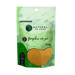 Gengibre em Pó Qualidade Superior Importado Pouch 50g
