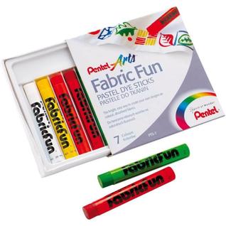 Giz Pentel Fabric Fun 7 Cores