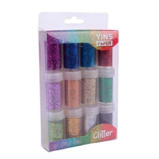 Glitter 12 Cores 15g Cada - YINS