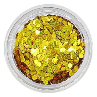 Glitter encapsular dourado holografico unhas decoradas