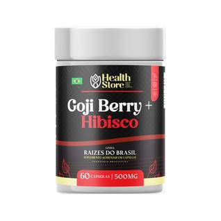 Goji Berry + Hibisco 500mg 60 capsulas - Health Store