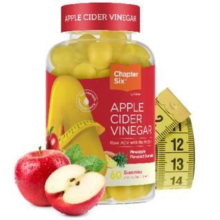 Gomas de vinagre de maçã Zahler Detox Support 60 unidades