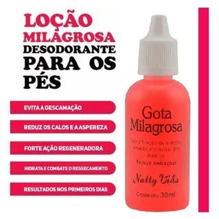 Gota Milagrosa 30ml Para Pés Com Calosidades Grossas Asperezas e Rachaduras Melhores Resul