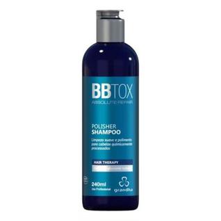 Grandha Bbtox Novo Shampoo Reparador Pós Progressiva 240g