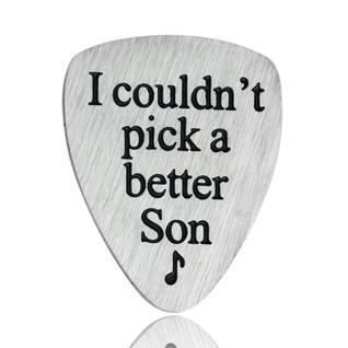 Guitar Pick Jewelry YEEQIN Eu não poderia escolher um filho melhor