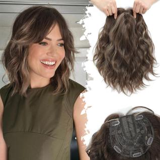 Hair Topper UDU 11 para mulheres com queda de cabelo, Wiglet