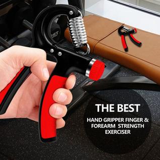 Hand Grip De Resistência Ajustável 10-40kg Fortalecedor De Mãos Para Melhora De Circulação