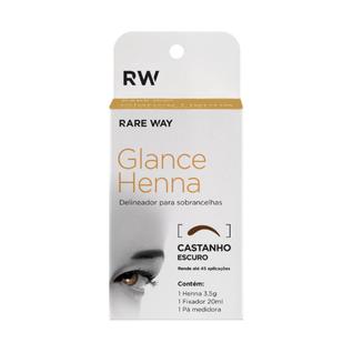 Henna - Rare Way - Glance - Delineador De Sobrancelha 3,5g
