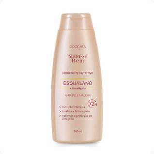 Hidratante Corporal Nutritivo Para Pele Madura Esqualano + Bicolágeno 340ml Sinta-se Bem O