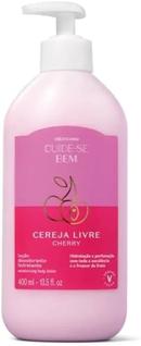 Hidratante cuide-se bem cereja livre 400ml boticario