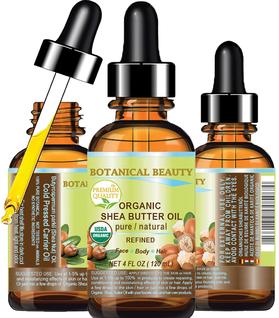 Hidratante para a pele Botanical Beauty Organic Shea Manteiga de Karité 120ml