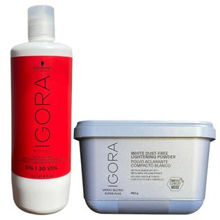 Igora Vario Blonde Super Plus Developer Ox Pó Descolorante Emulsão Peróxido Luxez Mechas R