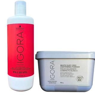 Igora Vario Blonde Super Plus Developer Ox Pó Descolorante Emulsão Peróxido Luxez Mechas R