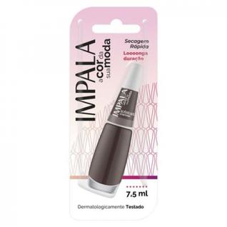 Impala Esmalte Cremoso A Cor da Moda - Sofisticado (Marrom Castanho, 7,5 ml)