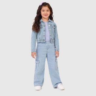 Jaqueta Infantil Menina Jeans - Malwee