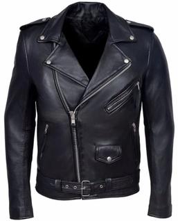 Jaqueta justa de couro PU para homens, colarinho, casaco casual, motociclista, moda
