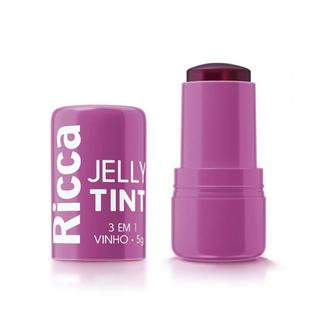 Jelly Tint Ricca 3 em 1 Vinho