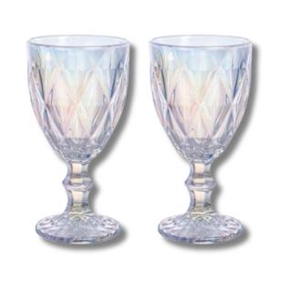 Jogo c/ 2 Taça Diamond Furta Cor 340ML Eventos Casamento Buffet