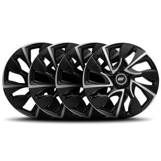 Jogo Calota DS4 Aro 14 Black Silver