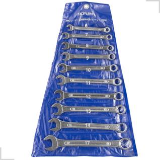 Jogo Chave Combinada 10 Peças 6 A 17mm De Aço Fixa Estrela Peças Kit Ferramentas Profissio