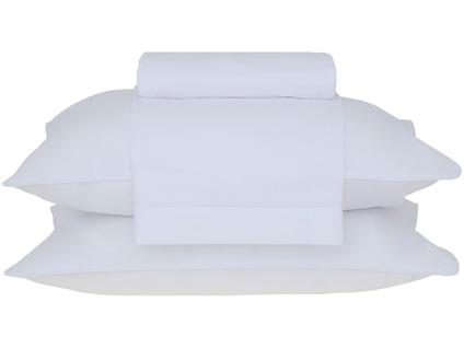 Jogo de Cama Lençol Buddemeyer Casal Basic Percalle 180 fios 100% Algodão Liso Cores