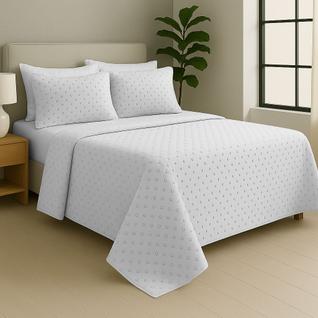 Jogo de Cama Queen Balle 6 Peças Cobre Leito Completo