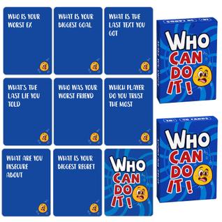 Jogo de cartas Party Question Challenge Quem pode fazer isso
