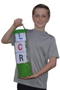 Jogo de mesa LCR Big Left Center Right Foam Dice Set