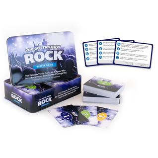Jogo de perguntas e respostas You Gotta Know Rock com 500 perguntas