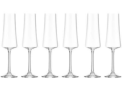 Jogo de Taças de Cristal Transparente 210ml 6 Peças Haus Concept Pleasure