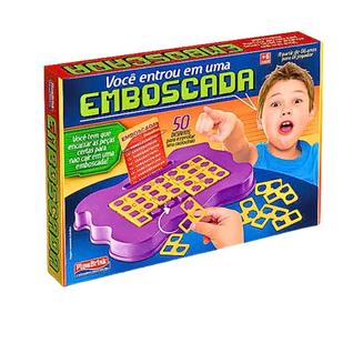Jogo Emboscada Estrategia Com 50 Desafios Raciocinio Logico Plasbrink