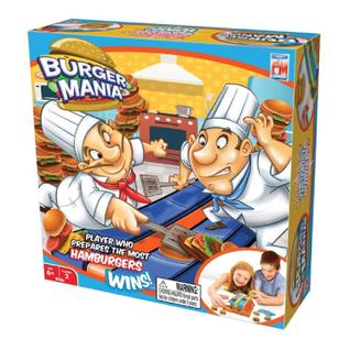 Jogo Fotorama Burger Mania Sizzling Build-A-Burger - Para Crianças a partir de 6 anos