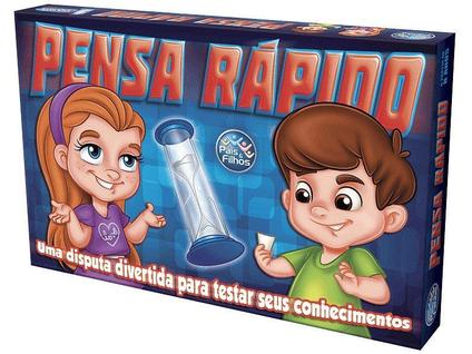 Jogo pensa rapido pais e filhos