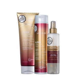 Joico K-PAK Color - Shampoo 300ml+Condicionador 250ml+Leave-in 200ml