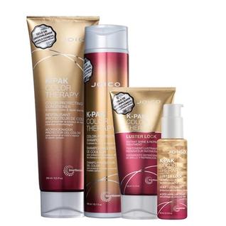 Joico K PAK Color Therapy Shampoo 300ml Condicionador 250ml Tratamento 150ml Oil 63ml