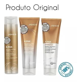Joico K-PAK Kit Shampoo 300ml + Condicionador 250ml + Máscara 250ml