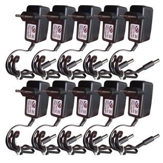 Kit 10 fontes de alimentação chaveada 12v 1a ms