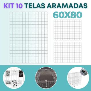 Kit 10 Telas Aramada 60x80cm Mural Criativo Fotos Inspirações Mood Board Organização