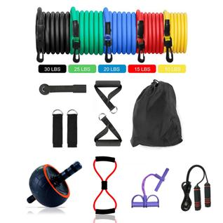 KIT 15 em 1 ITENS PARA MALHAÇAO exercício funcional FUNCIONAL EM CASA TREINO COMPLETO CORD
