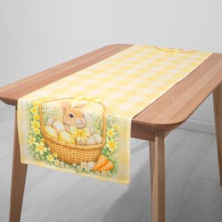 kit 2 Caminho Trilho De Mesa Feliz Páscoa Diversas Estampas 1,40 X 0,40 M