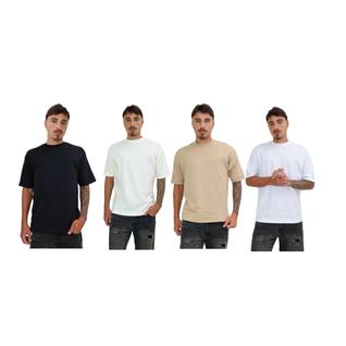 Kit 2 Camisetas Oversized Simples Streetwear  4 Cores Diferentes  Premium