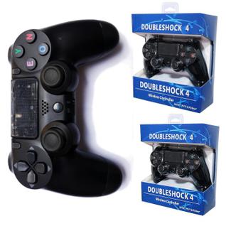 kit 2 Controles Compatível Com Ps 4 Manete Sem Fio ANTI QUEDA