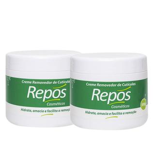 Kit 2 Creme Removedor Hidratante de Cutículas Repos 500g