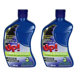 Kit 2 Limpa Plástico E Borrachas Sem Usar Agua Automotivo UP