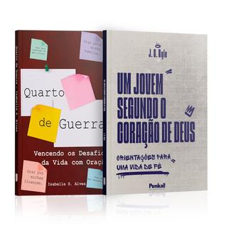 Kit 2 Livros - Intimidade Espiritual Quarto de Guerra + Um Jovem Segundo o Coração de Deu